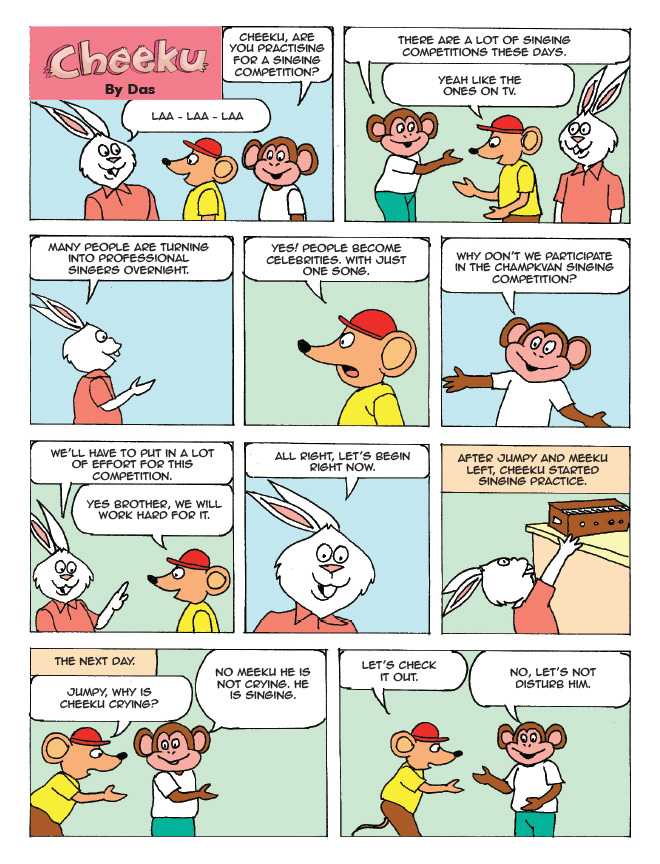 Cheeku comics