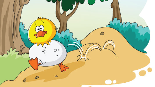 The Running egg by Manoj Roy