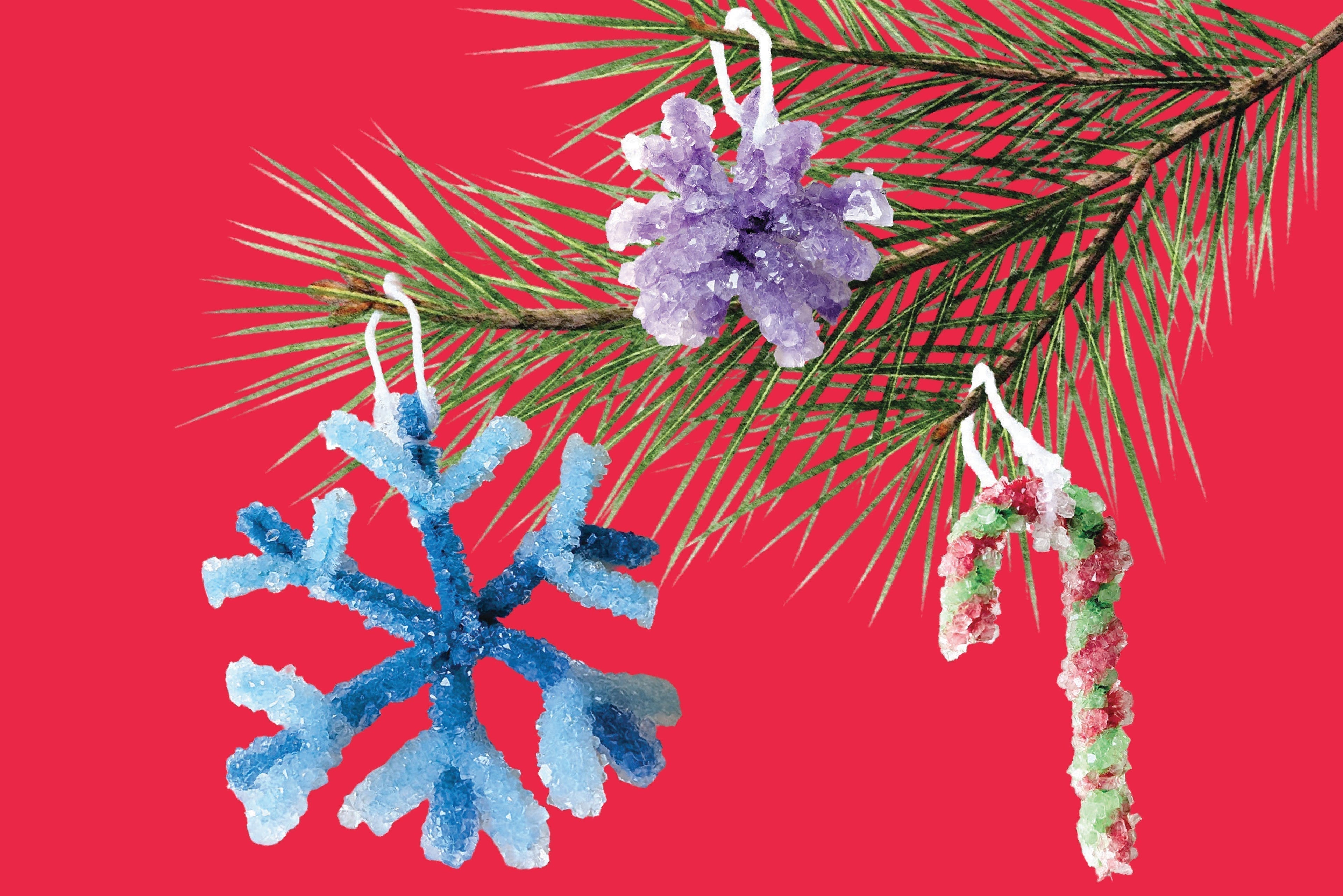 Make Your Own Sparkly Snowflake!
