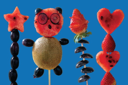 Valentines fruit Wands