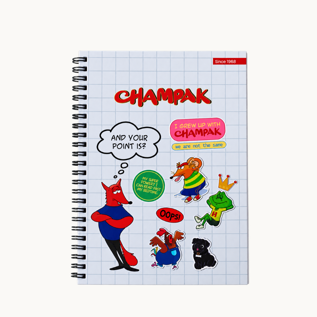 Meeku and Friends Sticker Notebook