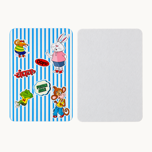 Meeku and Friends Sticker Gift Tag