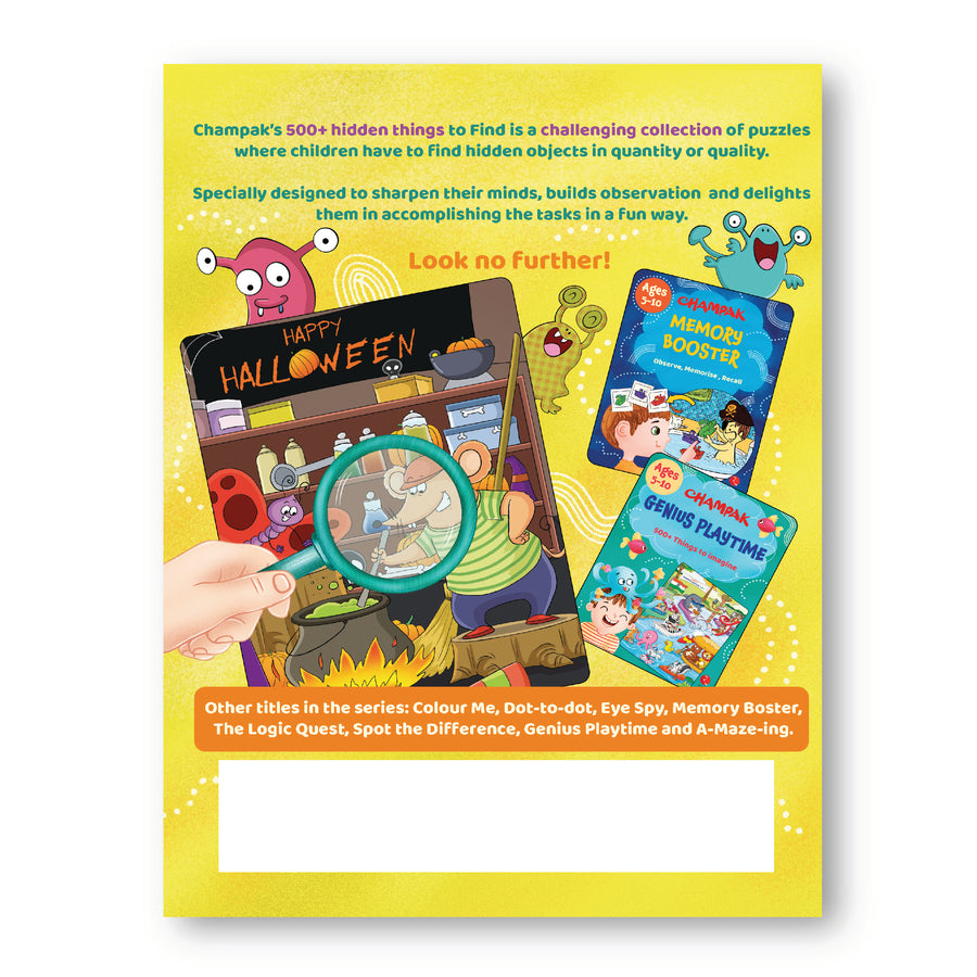 Champak Hidden Things to Find