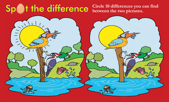 Spot the difference #1 - Champak Magazine