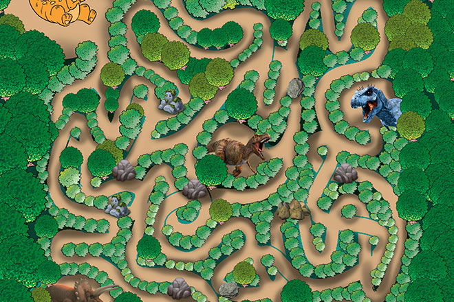 Dino Maze