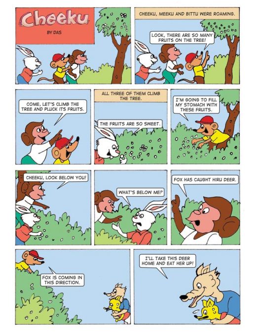 Cheeku comic