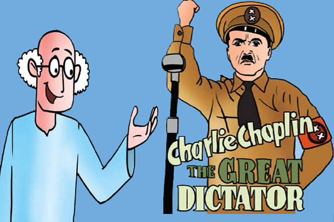Dadaji And Charlie Chaplin