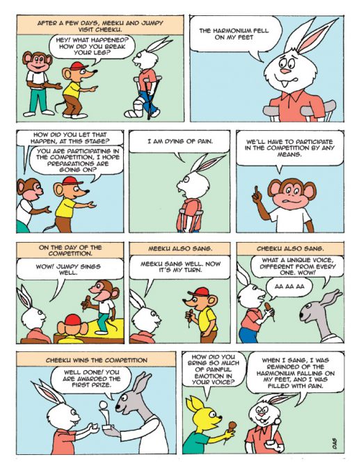 Cheeku comics