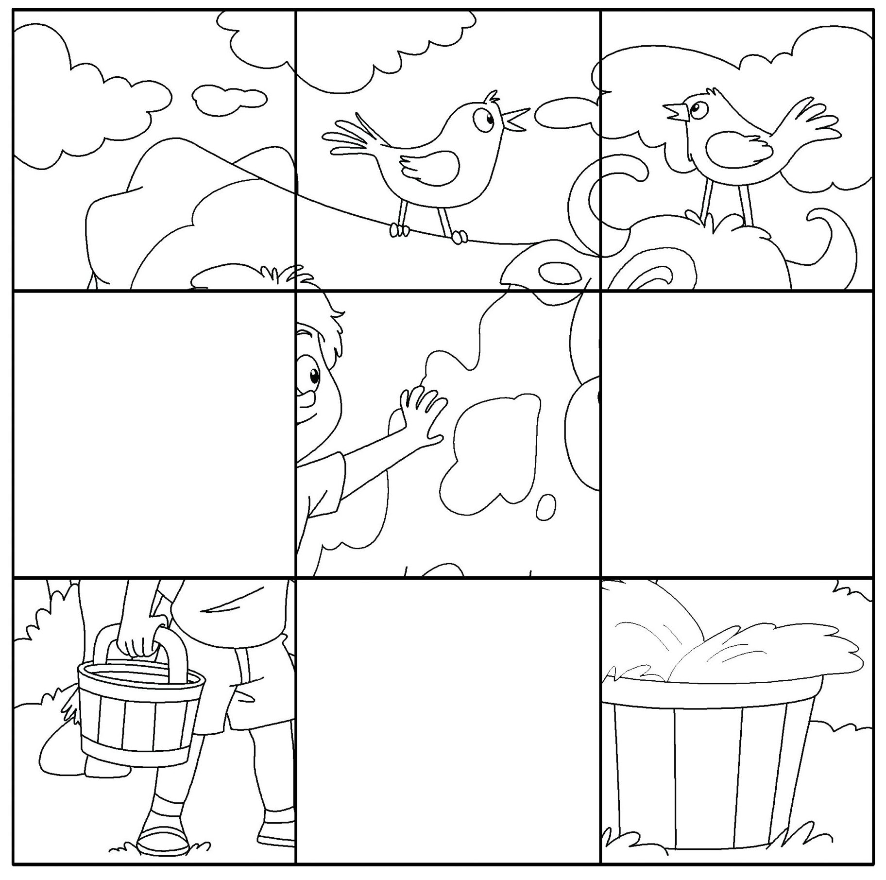 Neel, Cow and Birds!
