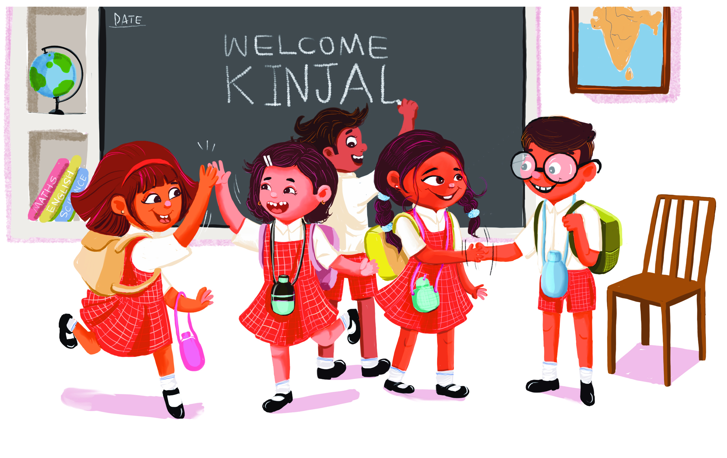 Kinjal’s New School