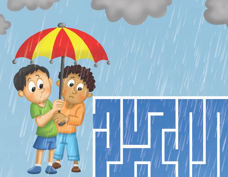 A Rainy Walk!