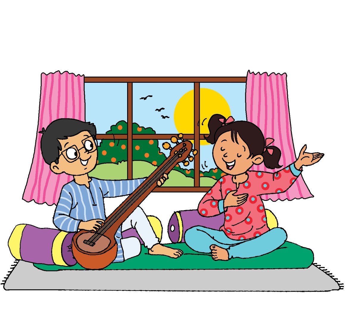 Sitar Practice!