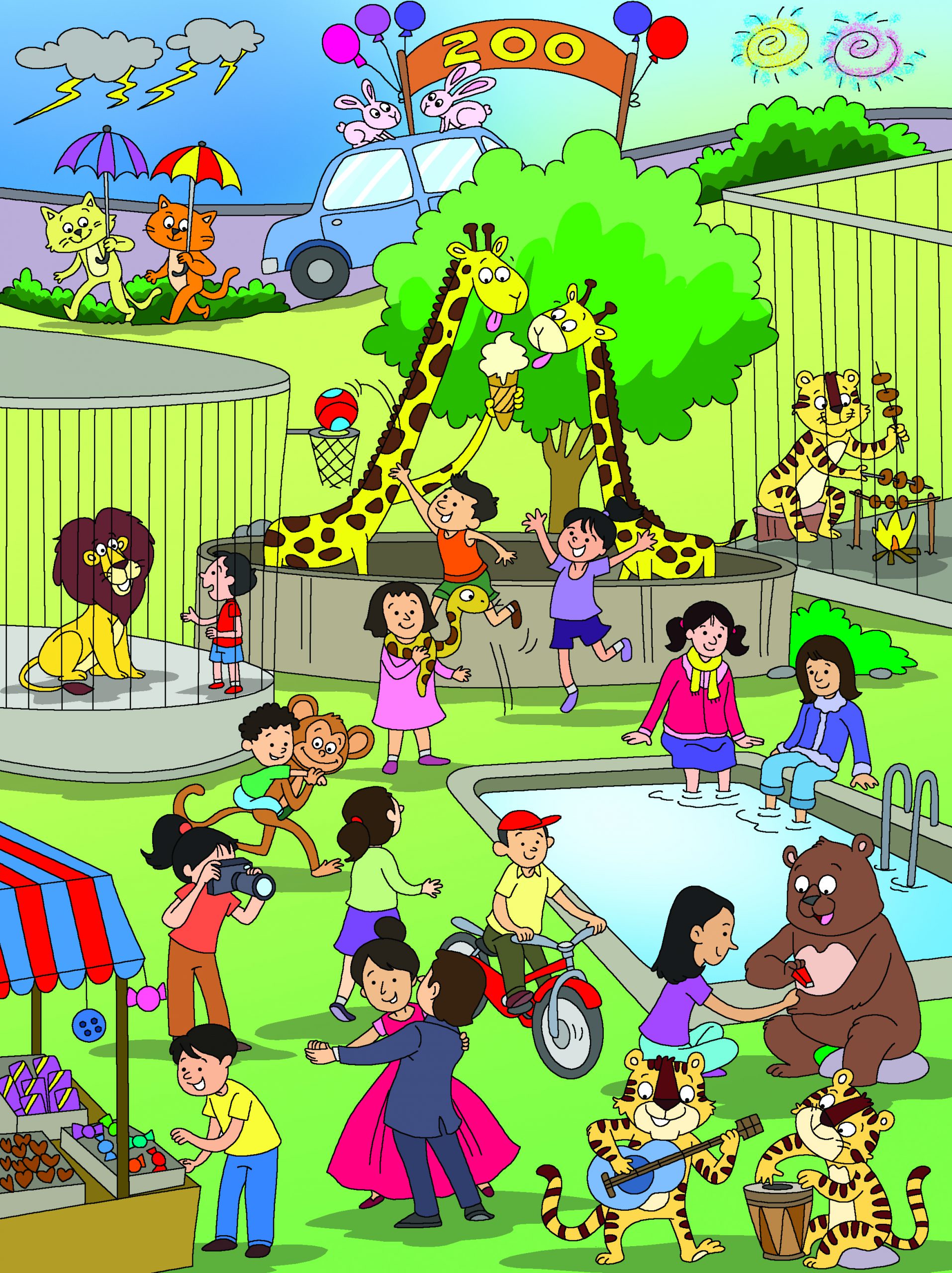 At The Zoo!