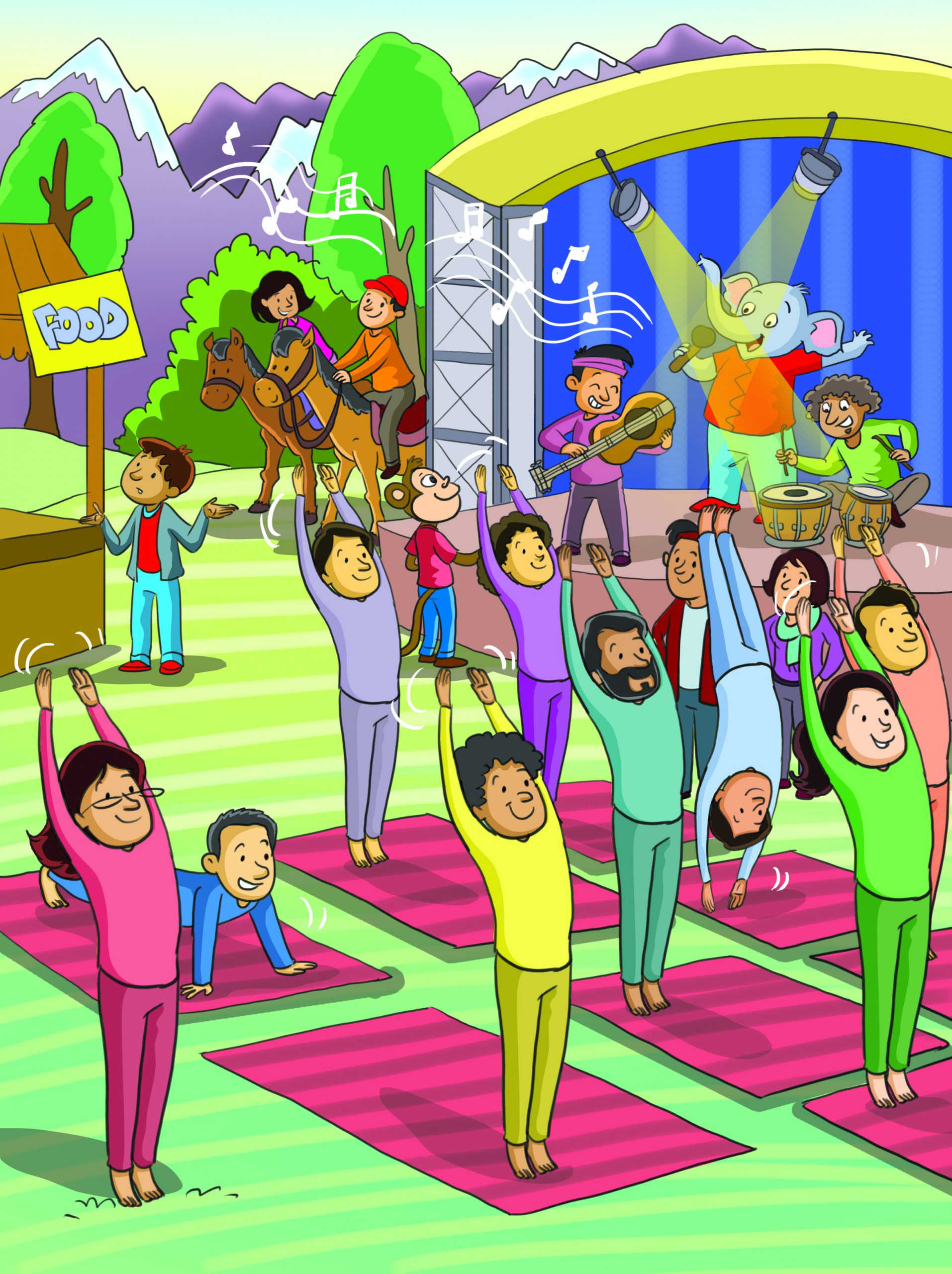 Let's Do Yoga! - Champak Magazine