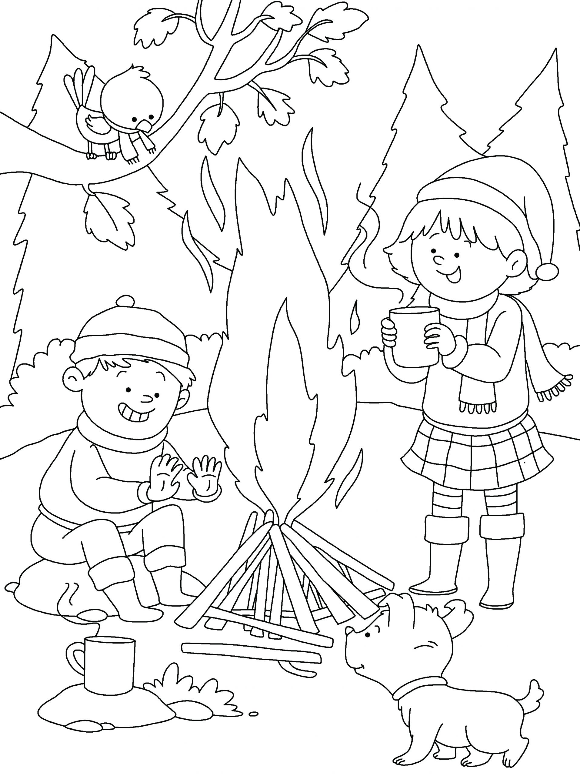 Winter season drawing by kids.. - BRIS International School | Facebook-saigonsouth.com.vn